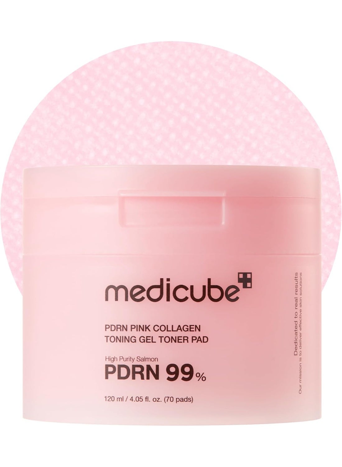 Salmon DNA PDRN Pink Collagen Jelly Pad | Korean Gel Toner Pads with Niacinamide, Madecassoside, Retinol | Soothing, Radiance & Uneven Skin Tone | Korean Skin Care | 70Pads